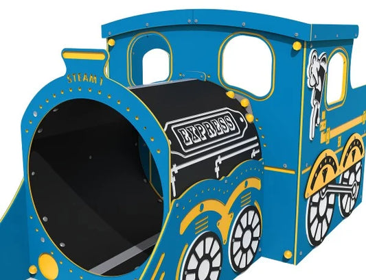 Žaidimu aikstelė traukinys darželiams