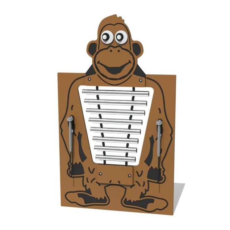 Edukacinis muzikinis rinkinys vaikų žaidimų aikštelėms iš kokybiško perdirbto plastiko