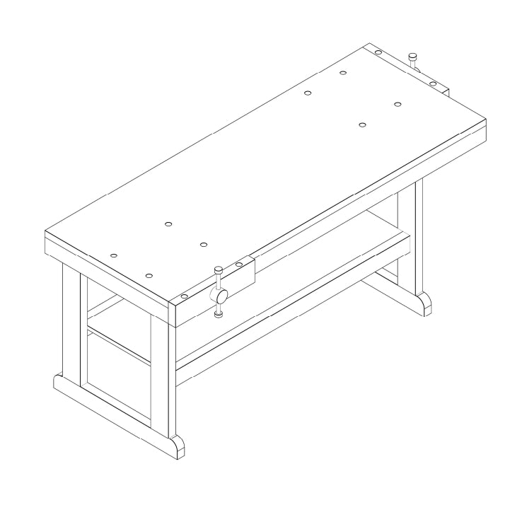Mokyklinis darbastalis, medinis darbastalis, staliaus darbastalis, mokyklos darbų pamokos baldai, baldai darbų pamokai, varstotas, staliaus varstotas mokyklinis varstotas