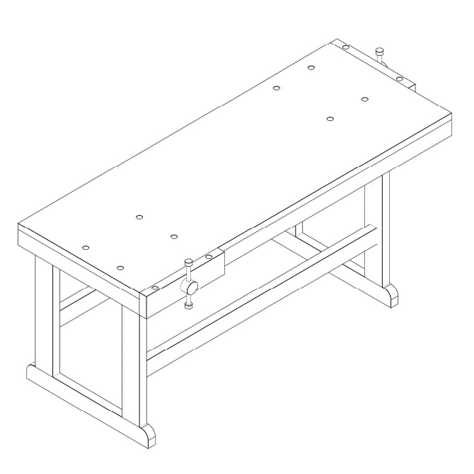 Mokyklinis darbastalis, medinis darbastalis, staliaus darbastalis, mokyklos darbų pamokos baldai, baldai darbų pamokai, varstotas, staliaus varstotas mokyklinis varstotas
