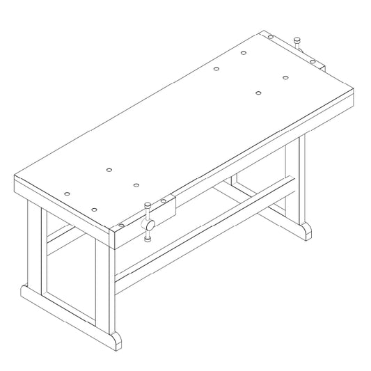 Mokyklinis darbastalis, medinis darbastalis, staliaus darbastalis, mokyklos darbų pamokos baldai, baldai darbų pamokai, varstotas, staliaus varstotas mokyklinis varstotas