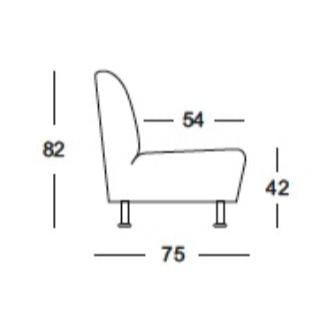 Minkštasuolis vienvietis DOMO -  - #tag1#