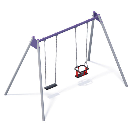 Dvivietė supynė vaikams – puikus pasirinkimas darželio žaidimų aikštelei