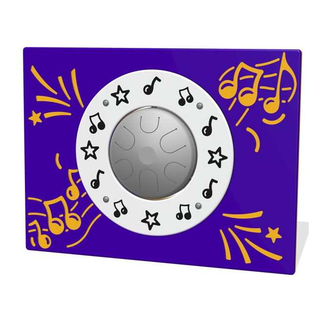 Lauko kūrybinis muzikinis žaidimų stendas vaikams