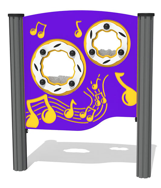 Lauko muzikinis komplektas vaikams su mušamaisiais elementais