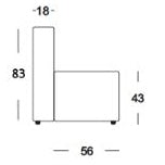 Bendrystės erdvė, didelis minkštasuolis, didelis minkštasuolis mokymo įstaigoms, minksti baldai, minkstasuolia, baldai internetu.