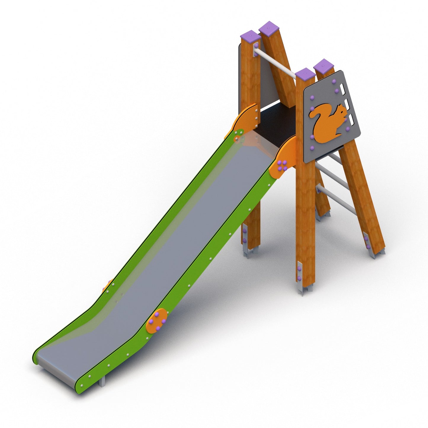 Žaidimų aikštelės komplektas vaikų darželiui – įvairios pramogos lauke