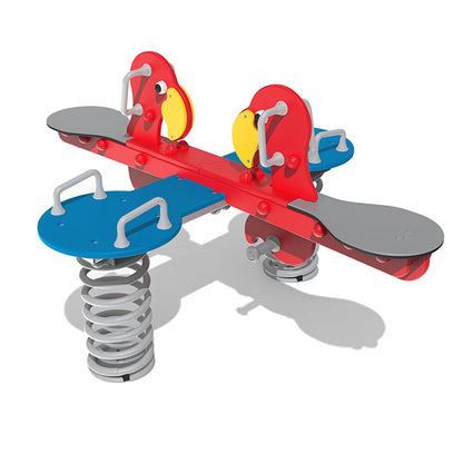 Spyruokliukas vaikų žaidimų aikštelei – smagus šokinėjimo žaidimas lauke