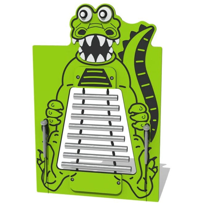 Žaidimų aikštelė vaikams su garsiniais elementais ir ritminėmis veiklomis