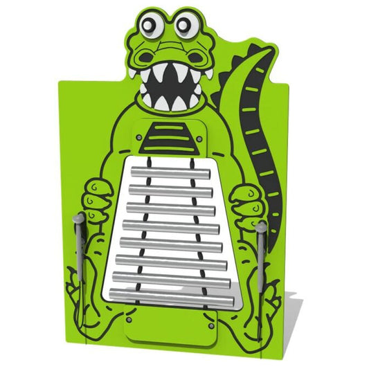 Žaidimų aikštelė vaikams su garsiniais elementais ir ritminėmis veiklomis