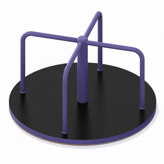 Karuselė vaikams darželio kiemui – sukimosi džiaugsmas lauko aikštelėje