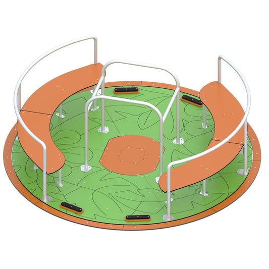 Karuselė vaikų darželiui – smagus sukimosi žaidimas lauko aikštelėje