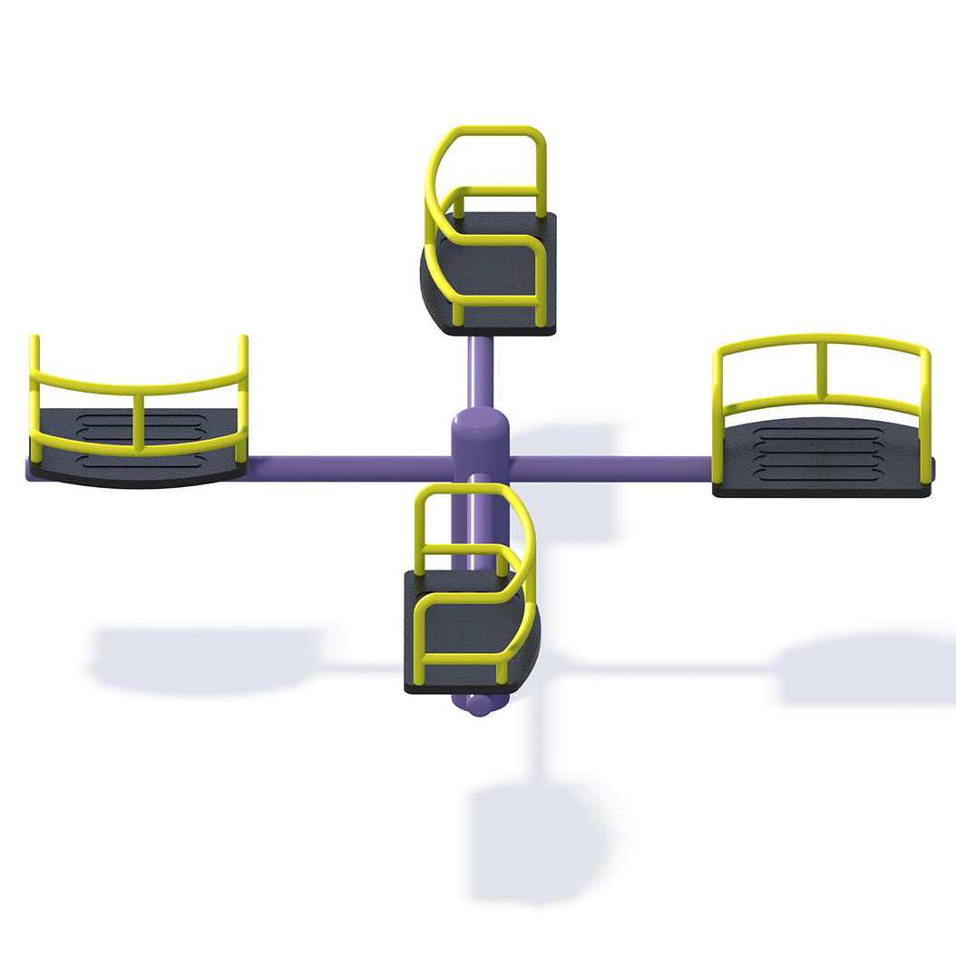 Spalvinga karuselė vaikams – džiaugsmas ir judėjimas žaidimų aikštelėje
