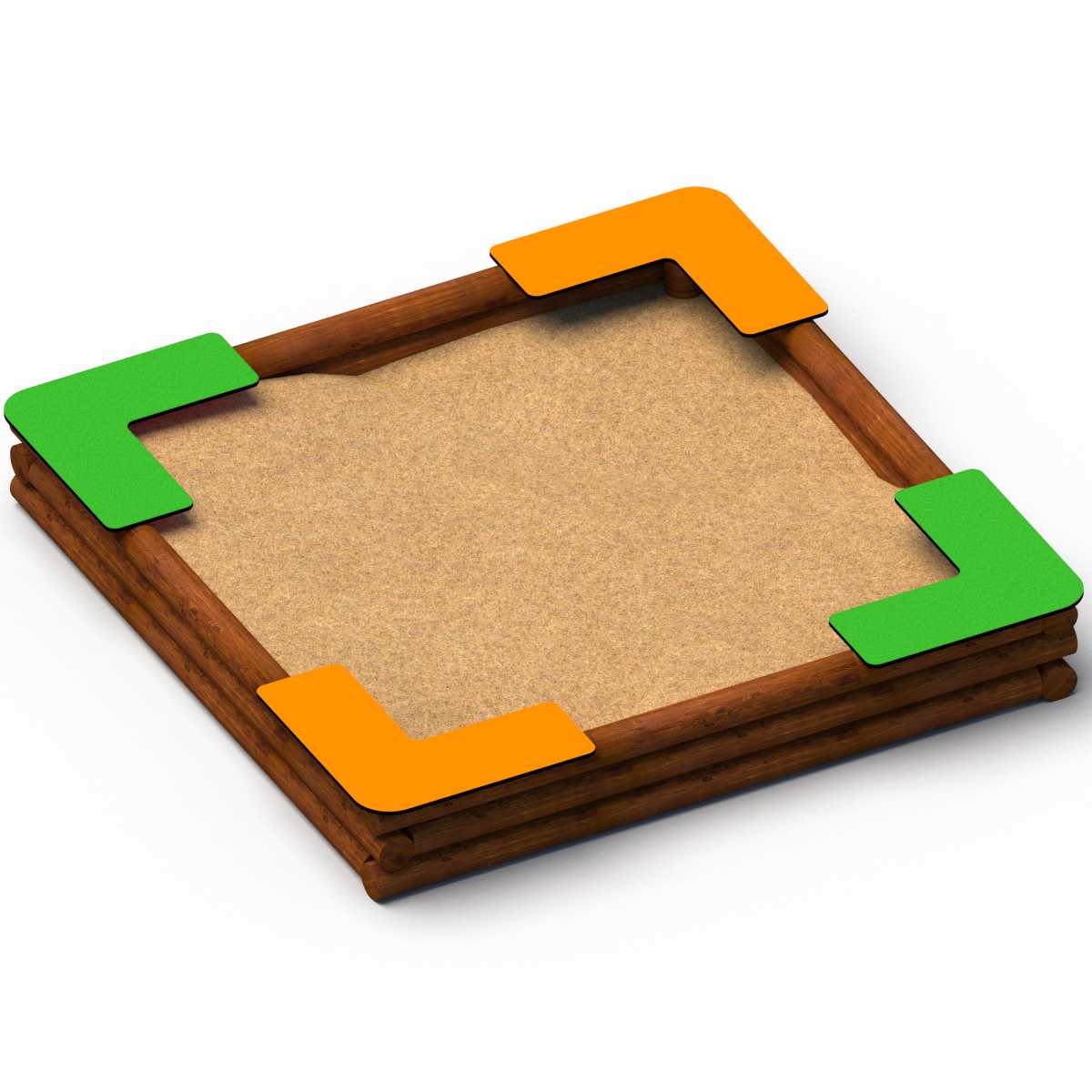 Maža smėlio dėžė vaikų darželiui – ideali mažiems vaikams ir ankstyvam ugdymui