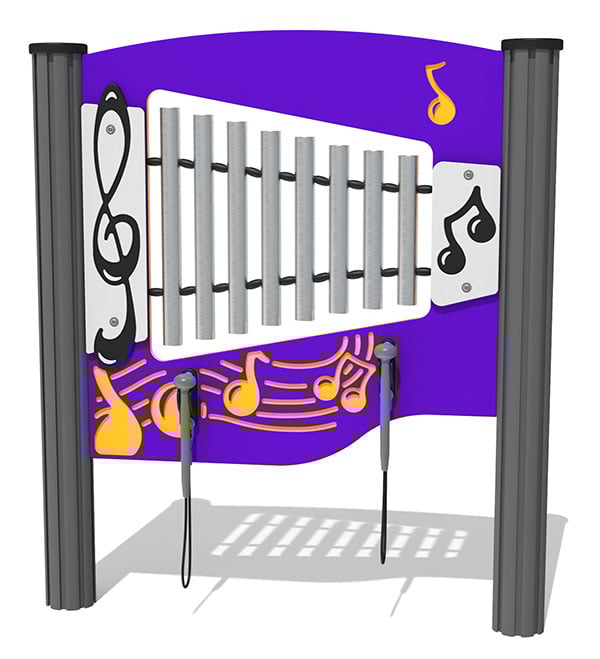 Muzikinė edukacinė įranga darželiams su skambesio moduliais“