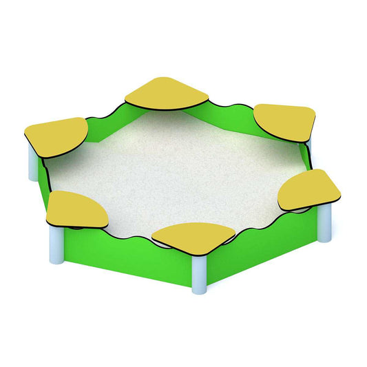 Smėlio dėžė darželiui – vieta vaikų žaidimams ir smėlio pilių statymui