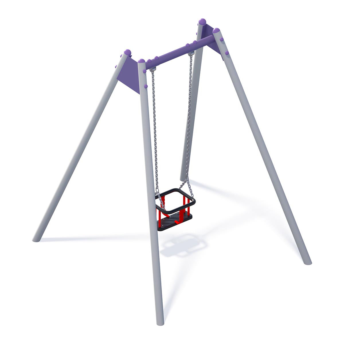 Supynės su sėdynėmis vaikų darželio žaidimų aikštelei